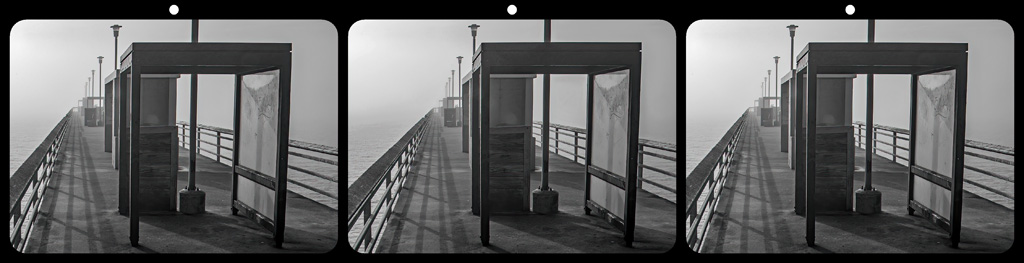 Judges Choice Stereo Image: Fishing Pier